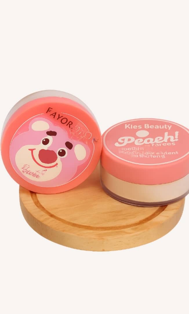 پودر فیکس peach - تثبیت آرایش با جلوه ای طبیعی و مات