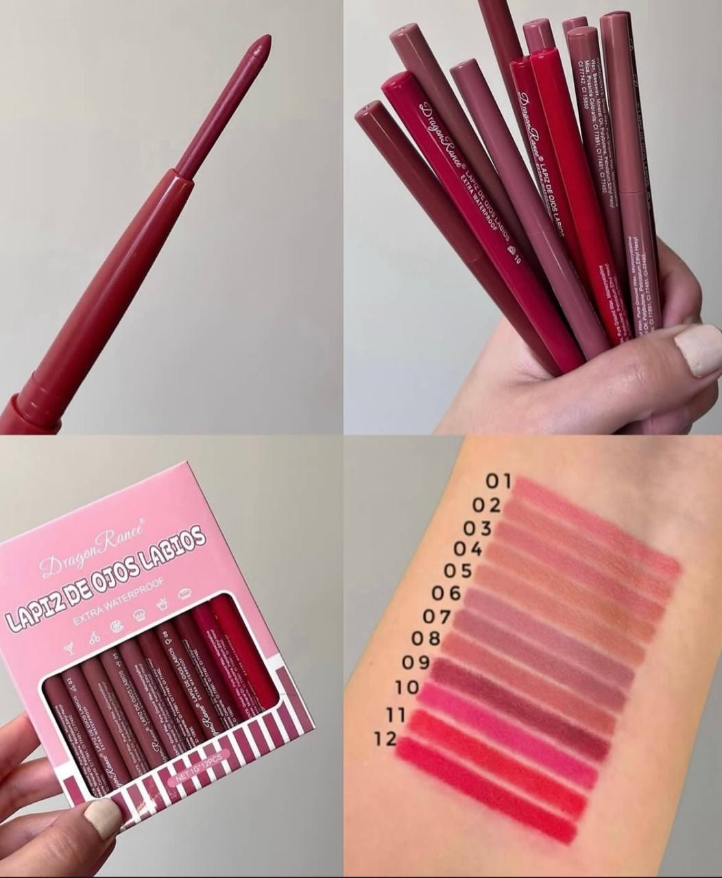 پک رژ لب فانتزی دراگون رانی - آرایش لب بی نقص